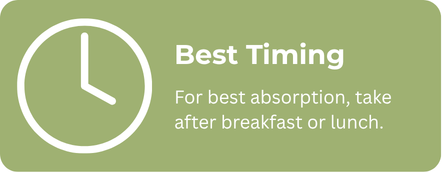 Best time to take REMAN